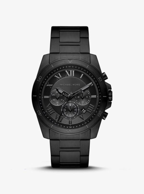Panske Cierne Hodinky Michael Kors Oversized Alek Black-Tone Čierne - Hodinky Michael Kors Vypredaj | CWPQE-8164